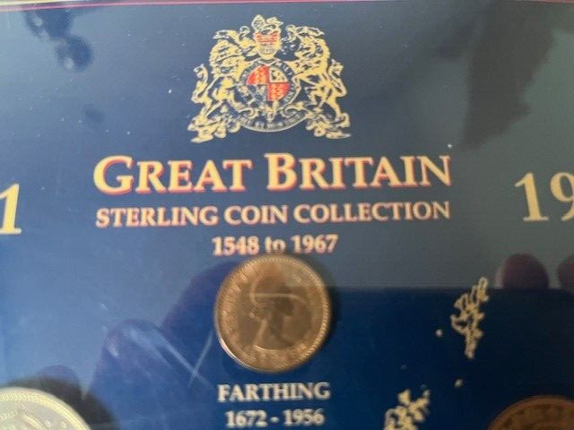 Great Britain Sterling Coin Collection 1961