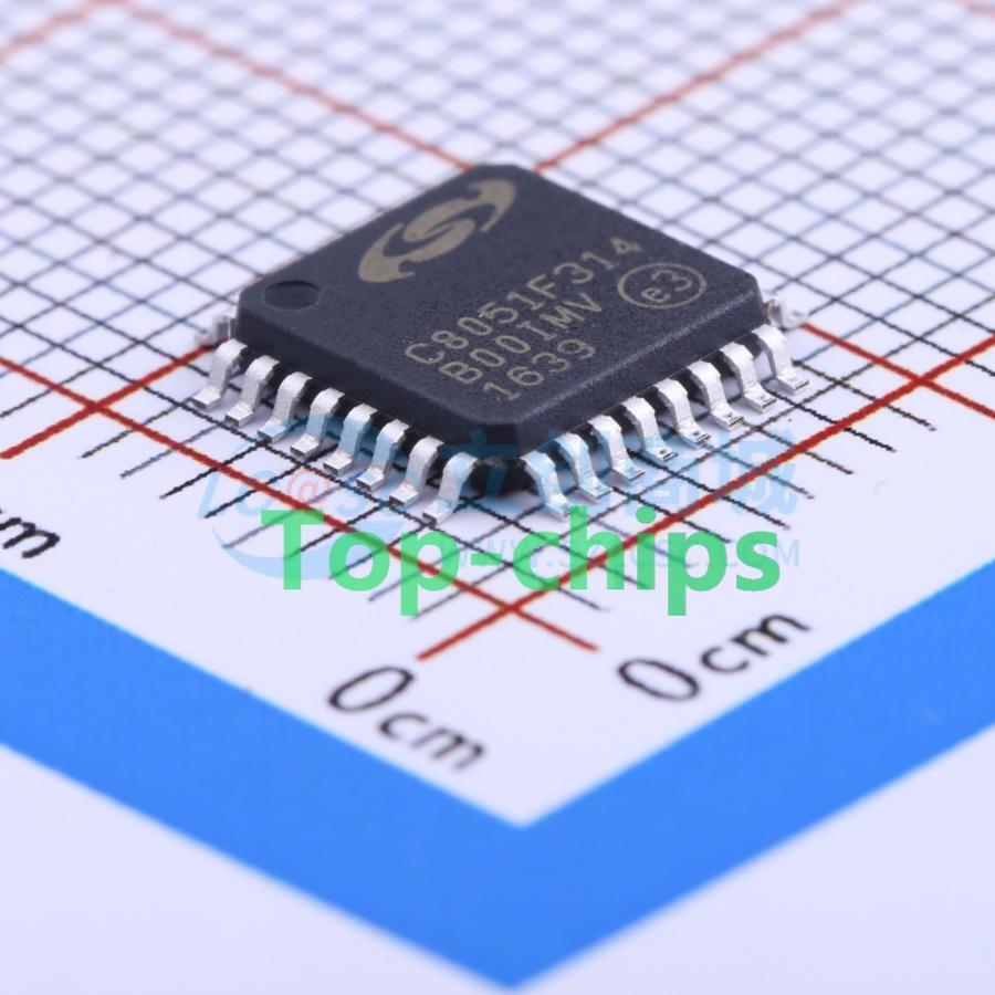 C8051F314 25 MIPS 8KB ISP Flash Mixed Signal MCU ADC