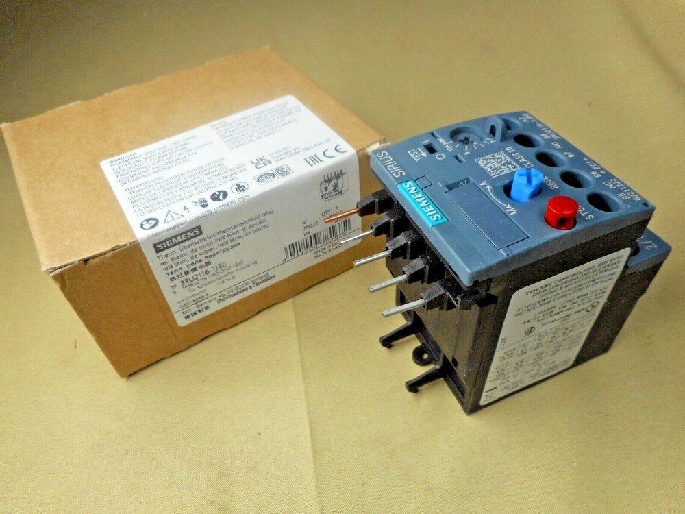 SIEMENS 3RU2116-1JB0 overload relay (NIB)