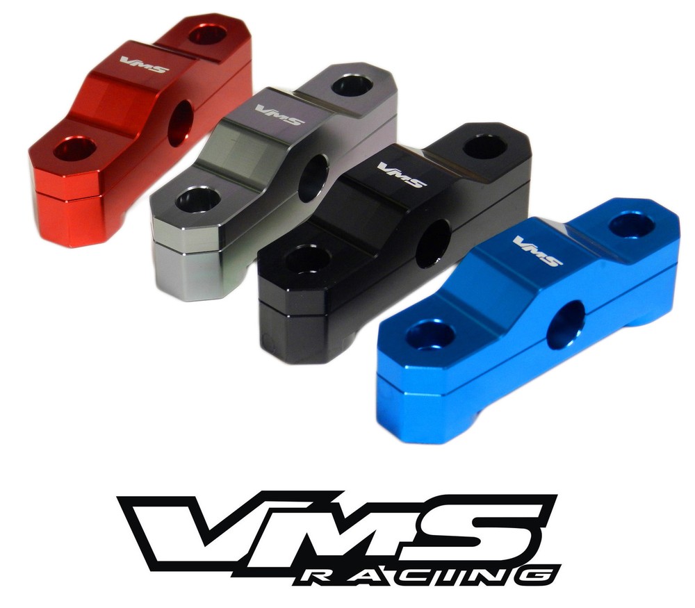 VMS RACING BILLET ALUMINUM 2PC SOLID SHIFTER BUSHING D/B SERIES CIVIC INTEGRA BL