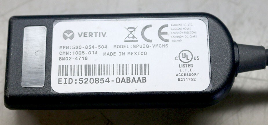 Vertiv MPUIQ-VMCHS Mergepoint Module Switch Accessory 520-854-504