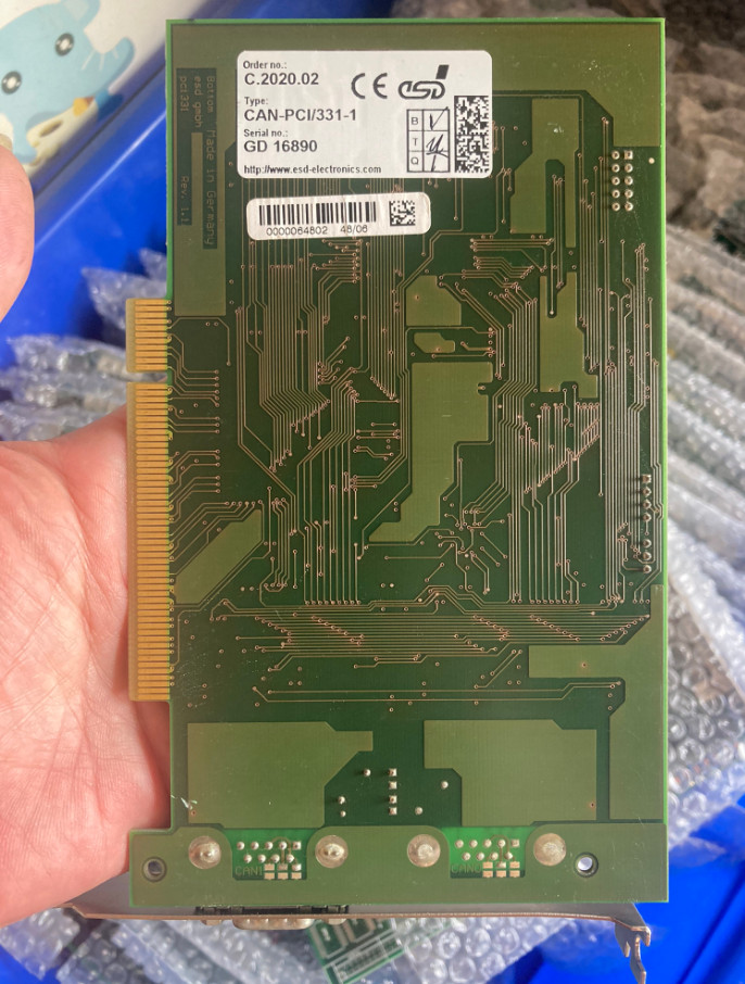 ESD CAN-PCI/331-1 data C.2020.02 acquisition card