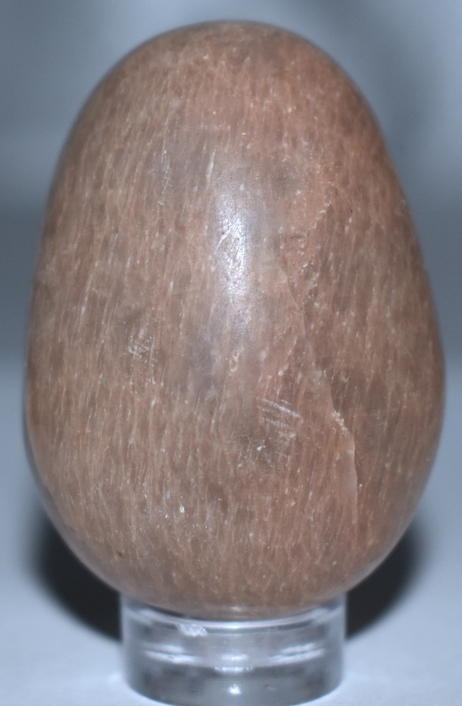 Beautiful Peach Moonstone Egg 1.66"/53 Grams