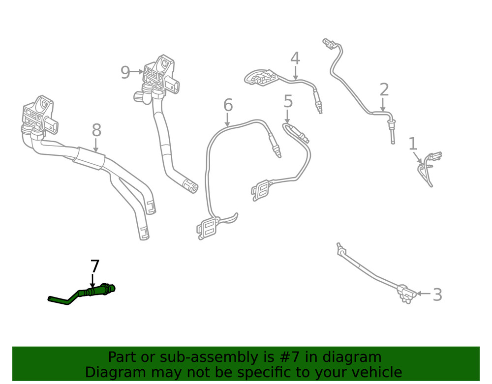 Genuine GM Exhaust Particulate Sensor 55514320