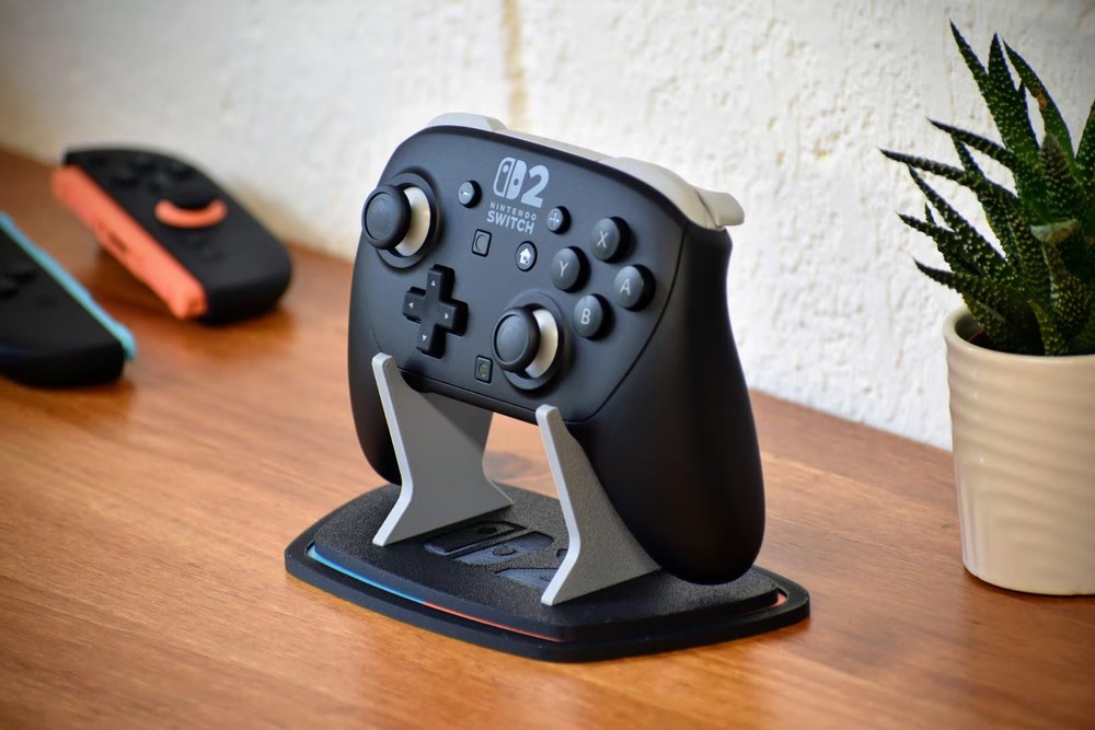 Nintendo Switch 2 Pro Controller Display Stand - 3D Printed