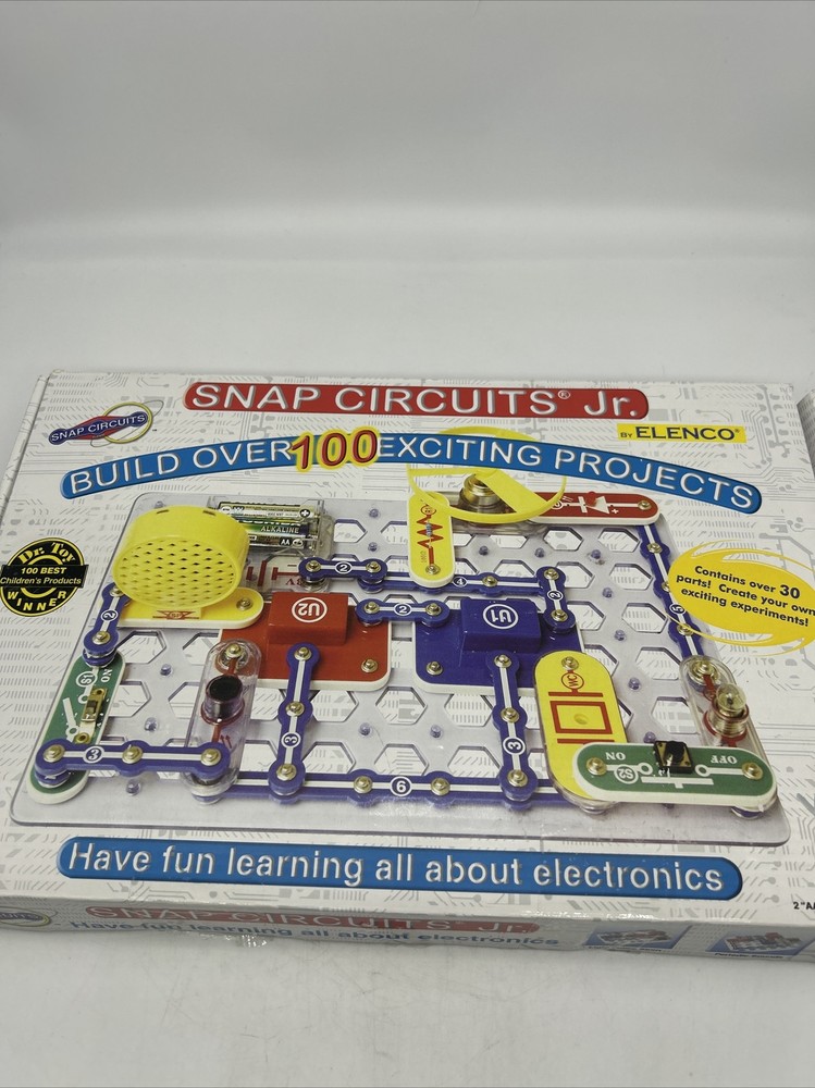Electronic Snap Circuits Lab 100 Exciting Projects Radio Shack 28-286