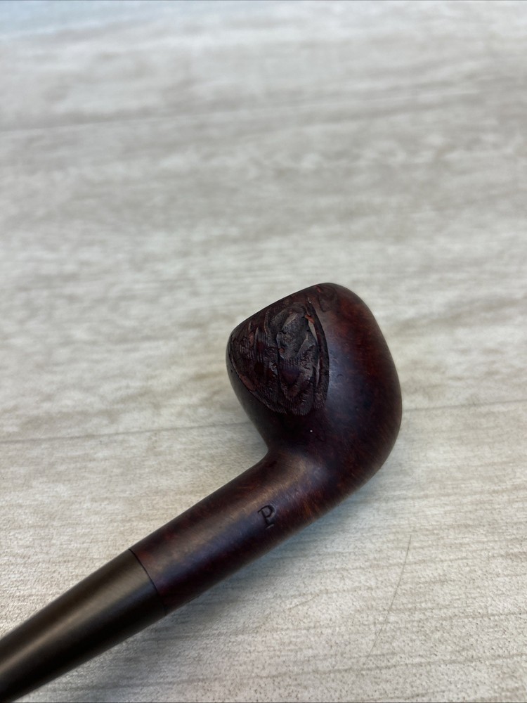 EHRLICH IMPORTED-BRIAR smoking Pipe Beautiful Grain “P” “E”