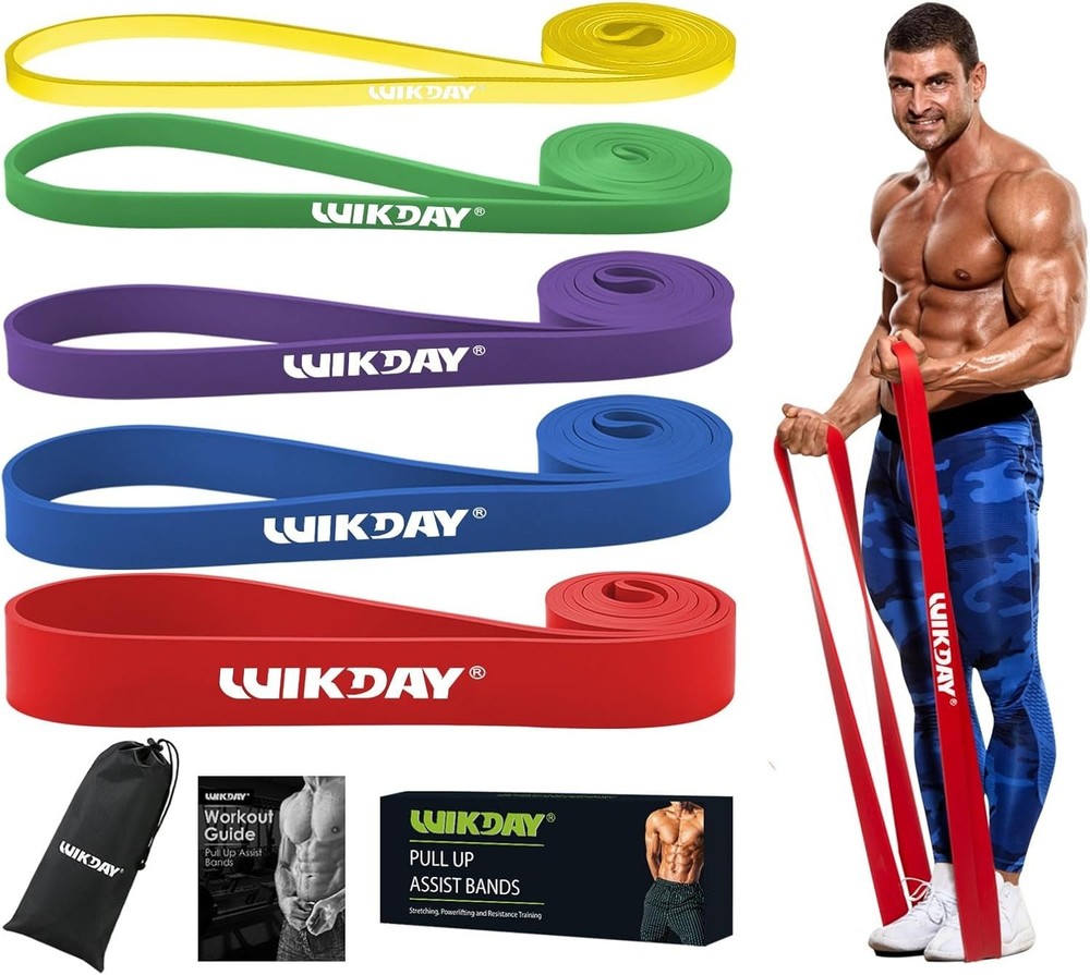 Resistance Bands for Working Out, Exercise Bands, Workout Bands, Pull Up Assi...
