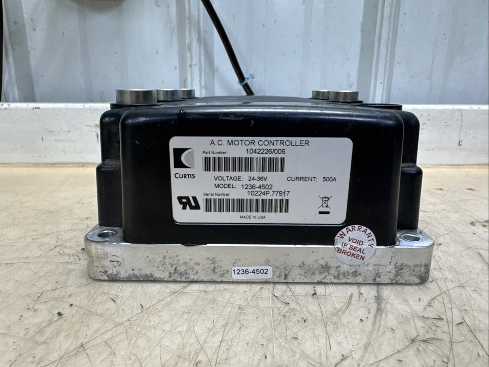 Curtis AC motor Controller 1236-4502 1042226/006
