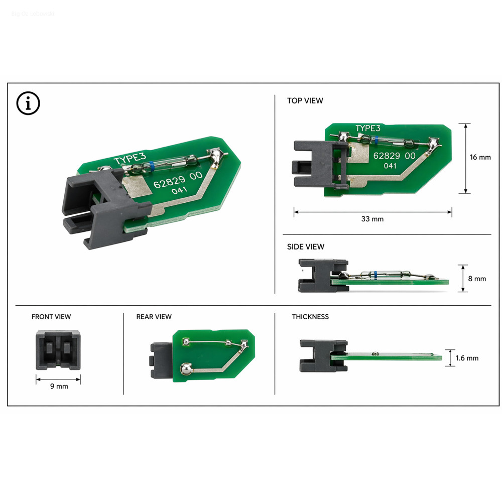 Board Flowmeter for Miele G 6660 Dishwasher