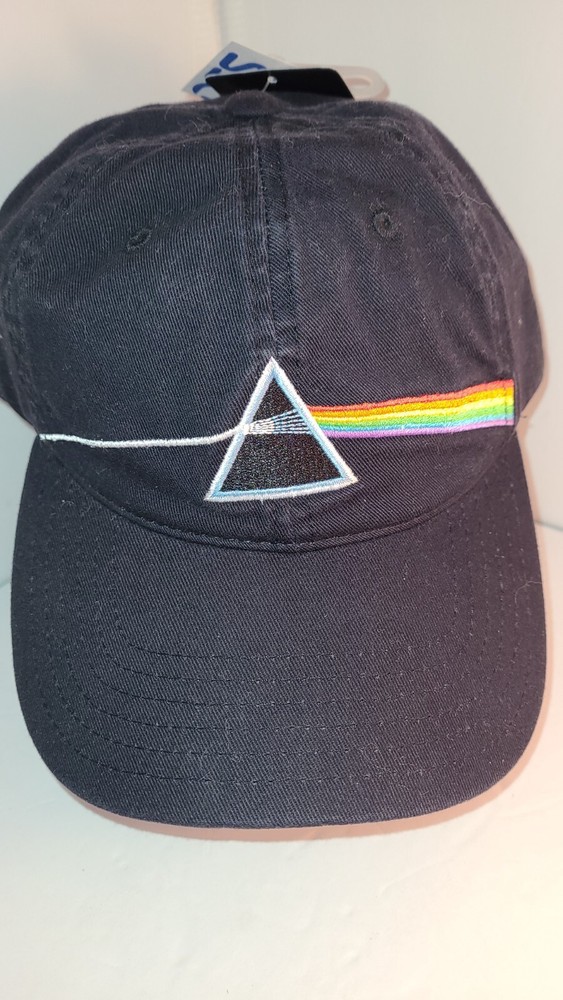 Pink Floyd - DSOTM Unisex Black Cap 3" adjustable Slider  NWT Size: OS