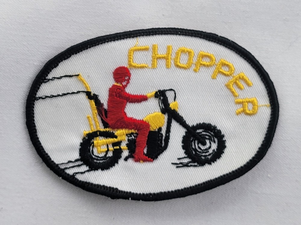 Vintage NOS Patch Chopper  Motorcycle  Shirt Jacket Hat