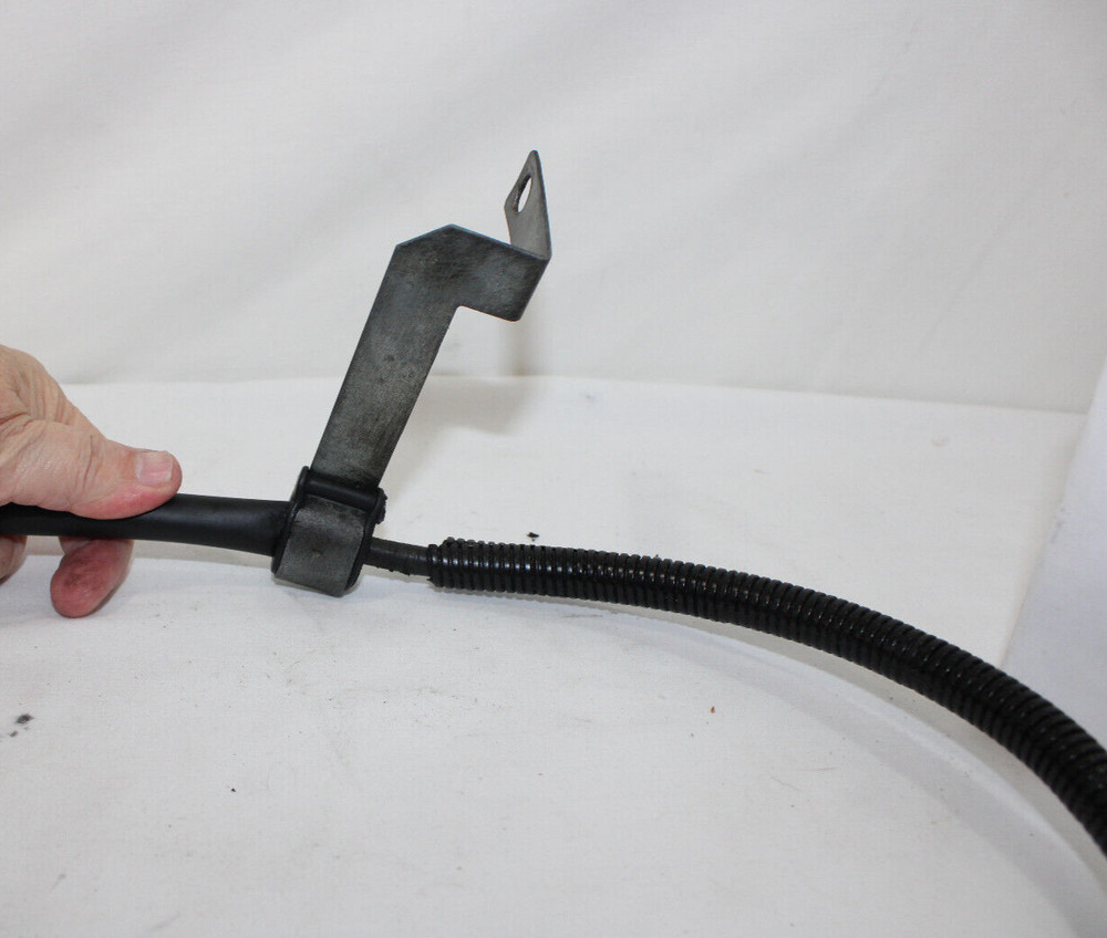 1987-1990 FORD MUSTANG STARTER CABLE WITH ENGINE MOUNT BRACKETS 2.3 LTR