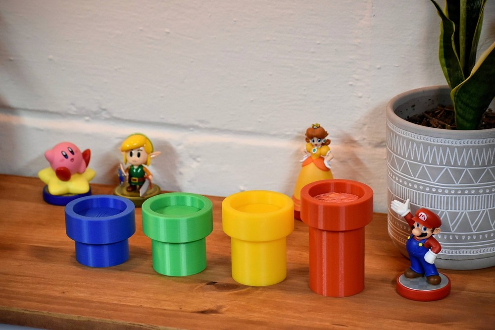 Amiibo Display Stand - Warp Pipe - 3D Printed