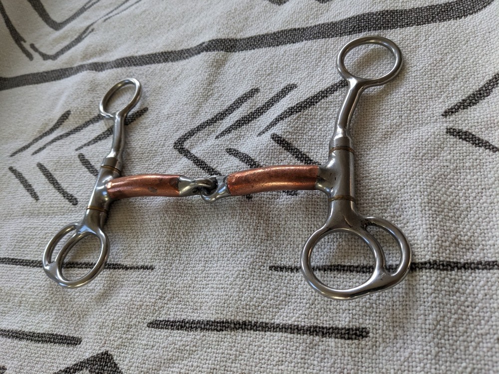 Reinsman Copper Tom Thumb 5" Shank Bit 427