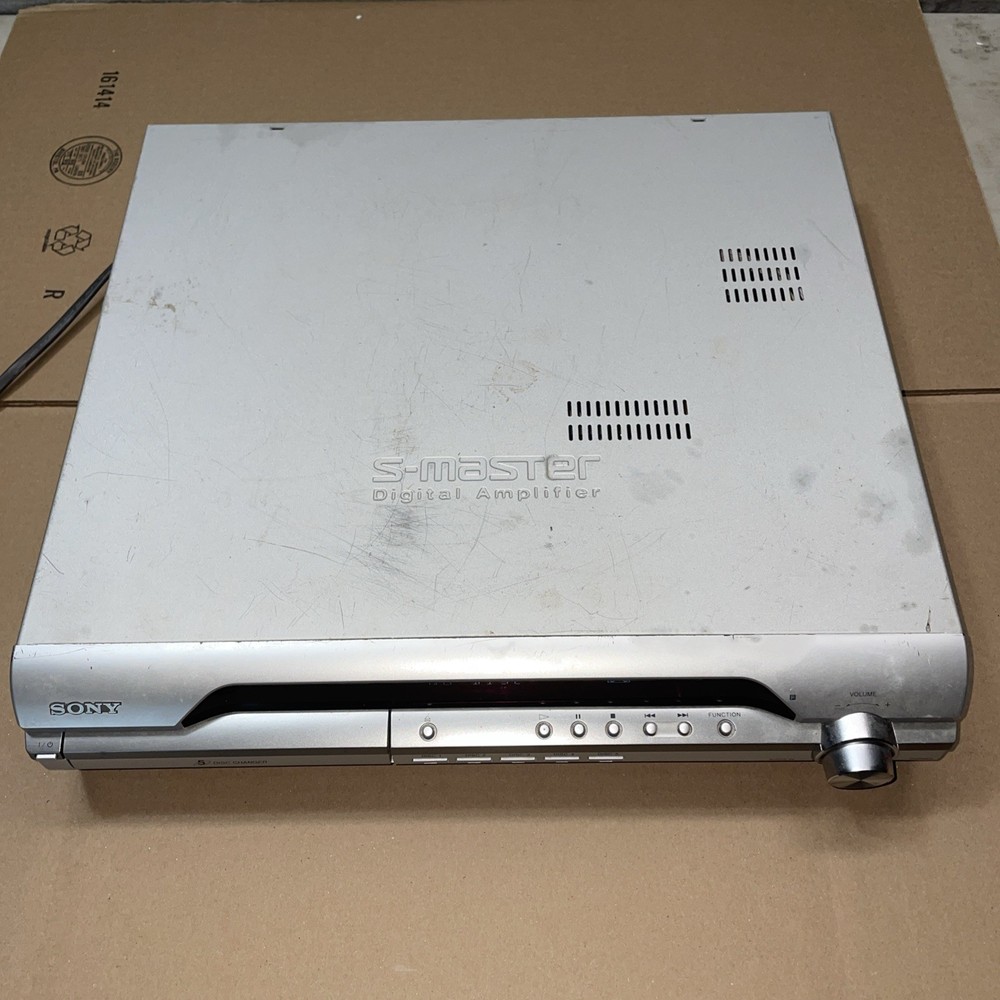 Sony HCD-DX255 Master DVD/CD Digital Amplifier 5 Disc Changer NO Remote