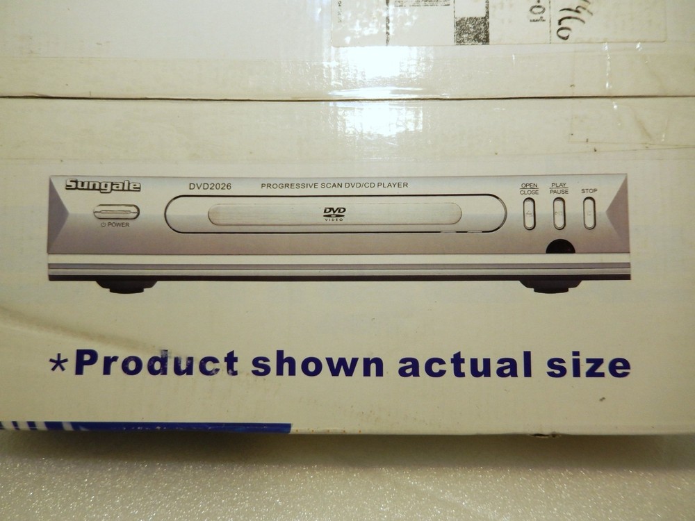 Sungale DVD2026 Progressive Scan DVD Player, Multi-Format, Composite, S-Video