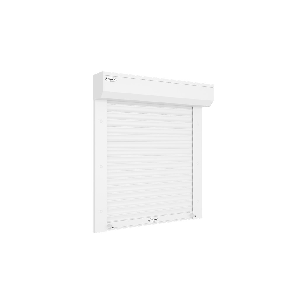 Automatic Security Roll Up Window Shutter (White)