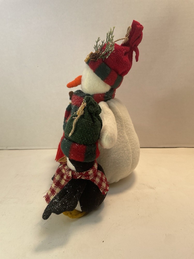 Snowman And Penguins