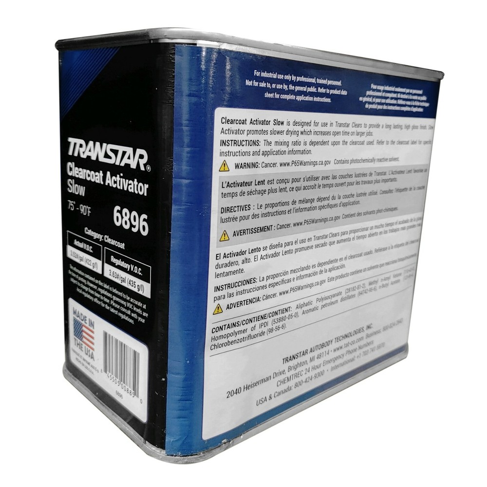 2.5L Transtar Clearcoat Activator Slow 6896