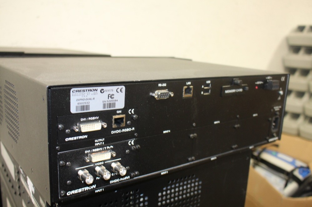 Crestron HD Video Processor DVPHD QUAD VIDEO PROCESSOR LOADED
