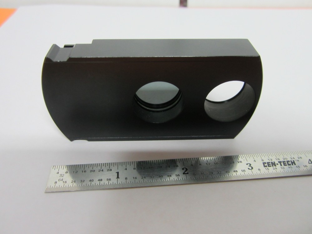 MICROSCOPE PART OLYMPUS JAPAN POLARIZER SLIDE OPTICS BIN#B2-C-50