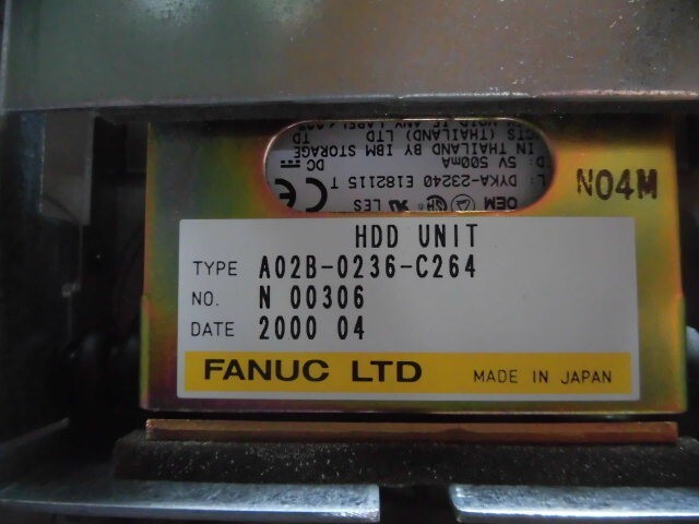FANUC A02B-0236-C264 Data Server HDD *OVERNIGHT SHIP AVAILABLE ON REQ