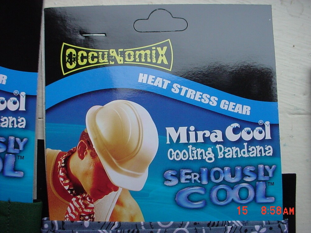 Occunomix 940-LYO Miracool Assorted Print Cooling Bandanas (12/Pack)