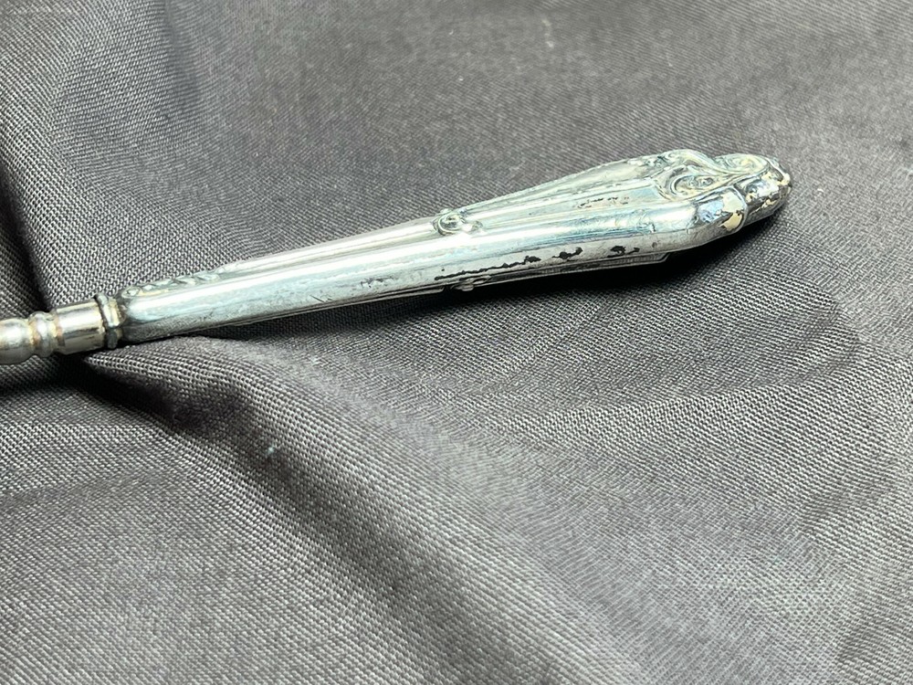 Victorian Webster Lace Puller Button Hook 30.15g Sterling Silver Handle