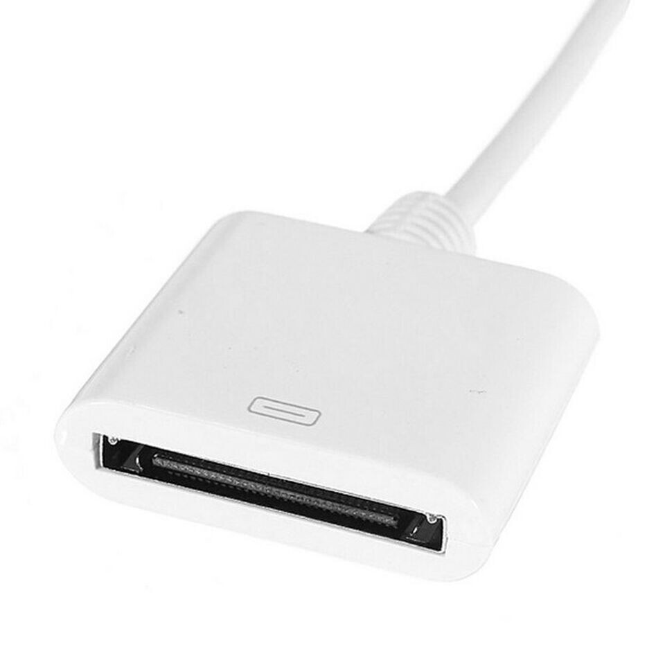 For Apple 30pin Female to USB 3.1 Type-C USB-C Sync Data Charging Adapter Cable