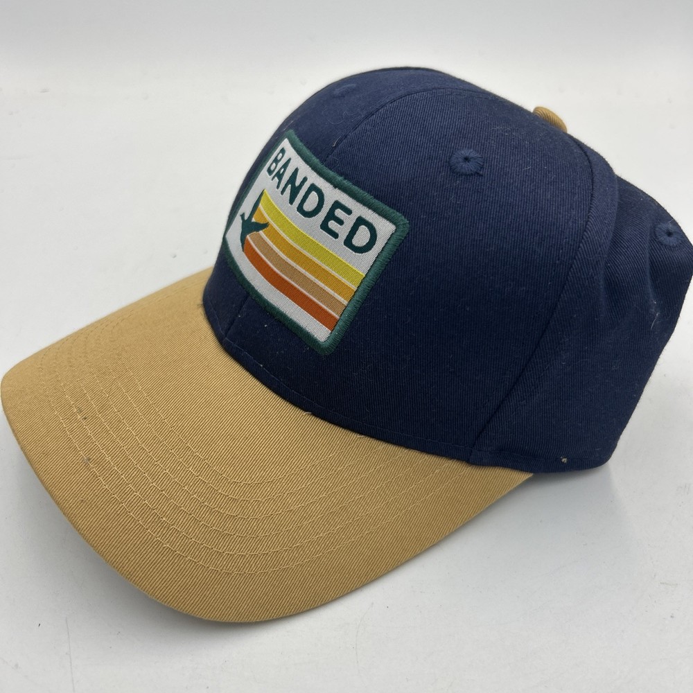 NEW BANDED GEAR SUN-STREAM PATCH LOGO HAT BALL CAP