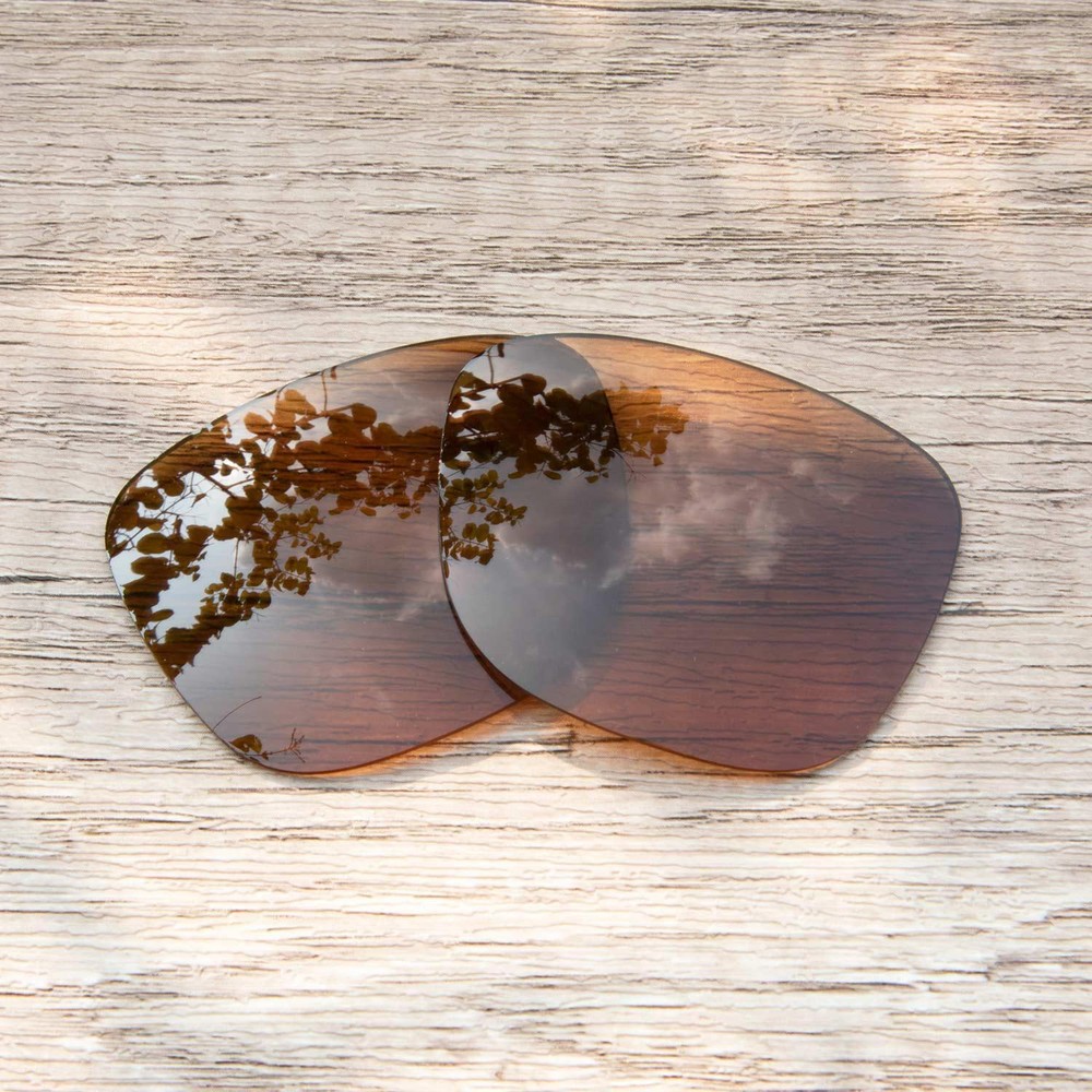 Walleva Brown Polarized Replacement Lenses For Smith Lowdown