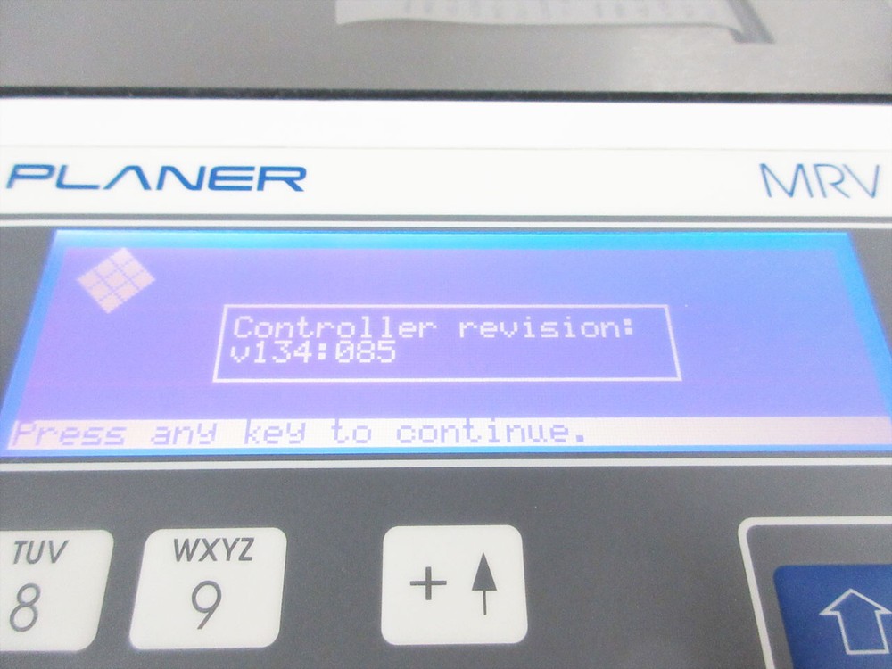 PLANER MRV UNIVERSAL CONTROLLER CONTROLLED RATE FREEZER & GDMRV-ADAPTOR