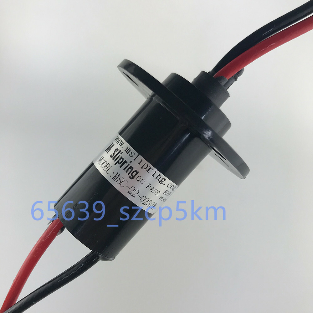 2 Wires 30A 22mm  Large Current Slip Ring for Wind Power Generator