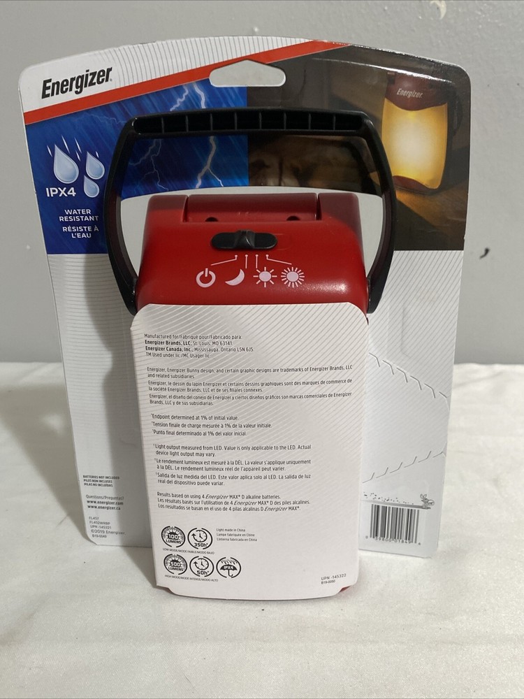 Energizer Weatheready Folding Lantern LED Light - FL452WRBP