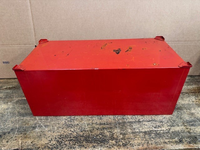 Vintage DAYTON 3 Drawer Intermediate Middle Tool Box Toolbox With Keys