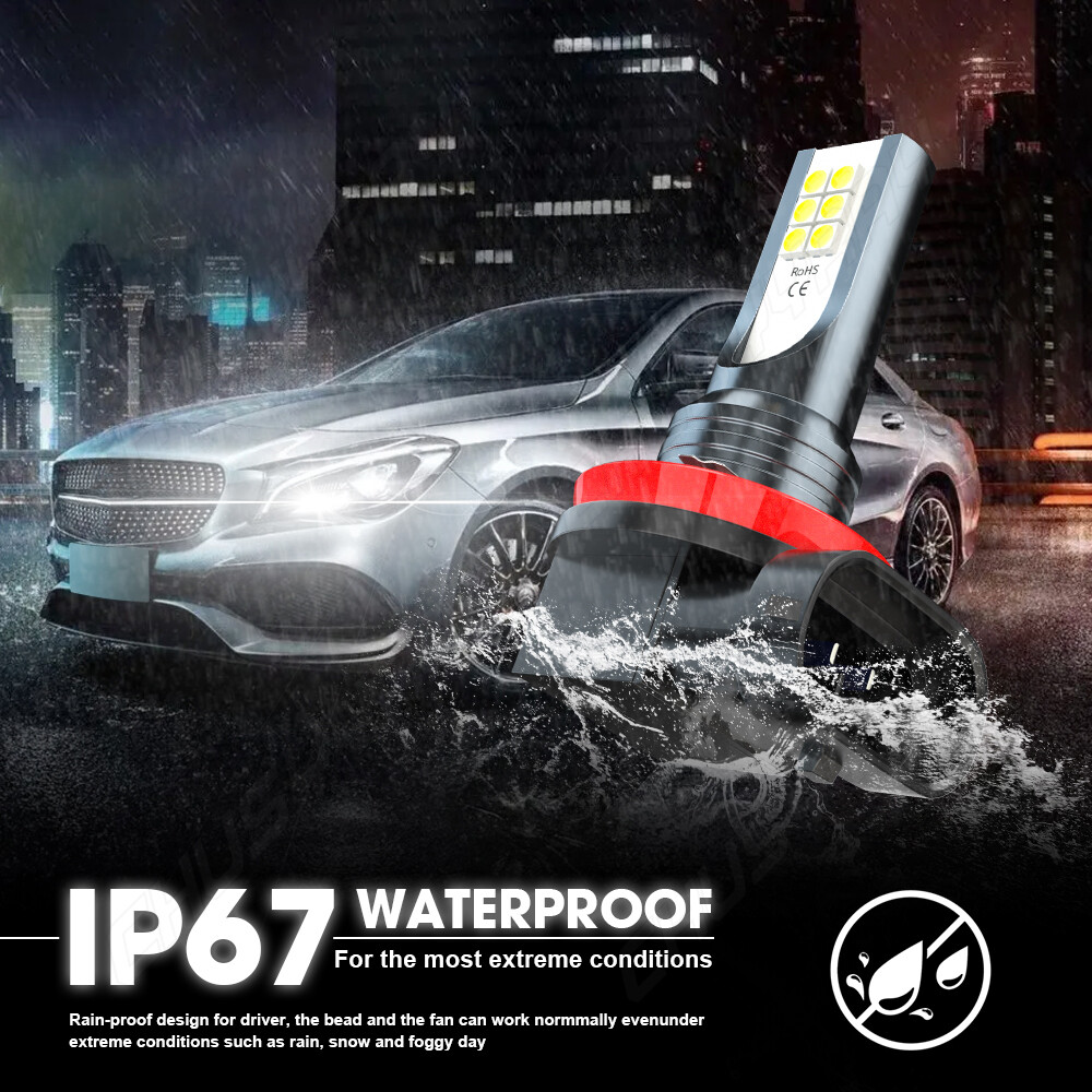 For Cadillac SRX 2010-2016 - LED Headlight Kit High & Low Beam Combo 8000K Bulbs