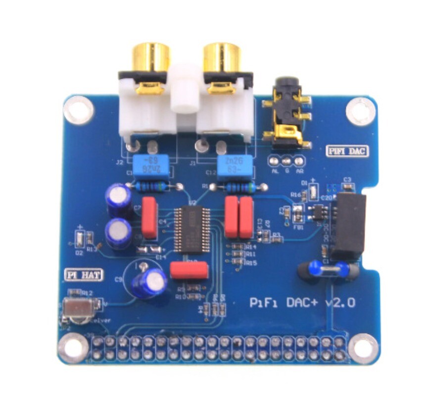 PCM5122 Raspberry Pi HIFI DAC Audio Sound Card Module with I2S Interface