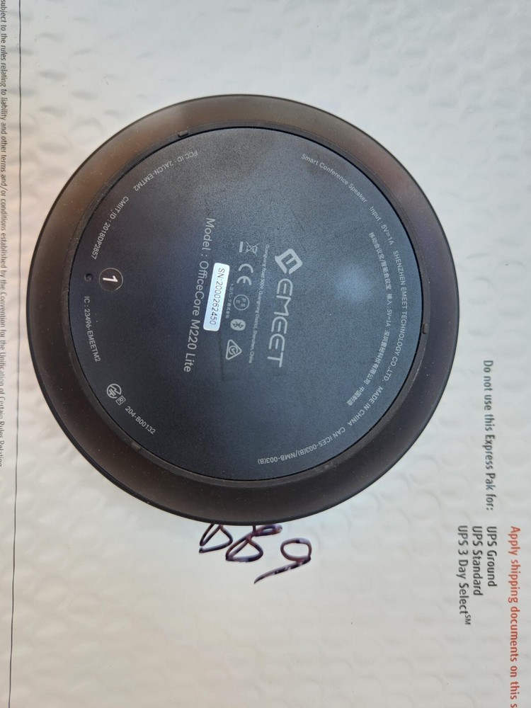 Emeet Wireless Speakerphone OfficeCore M2 Smart Conference Speaker (BB)