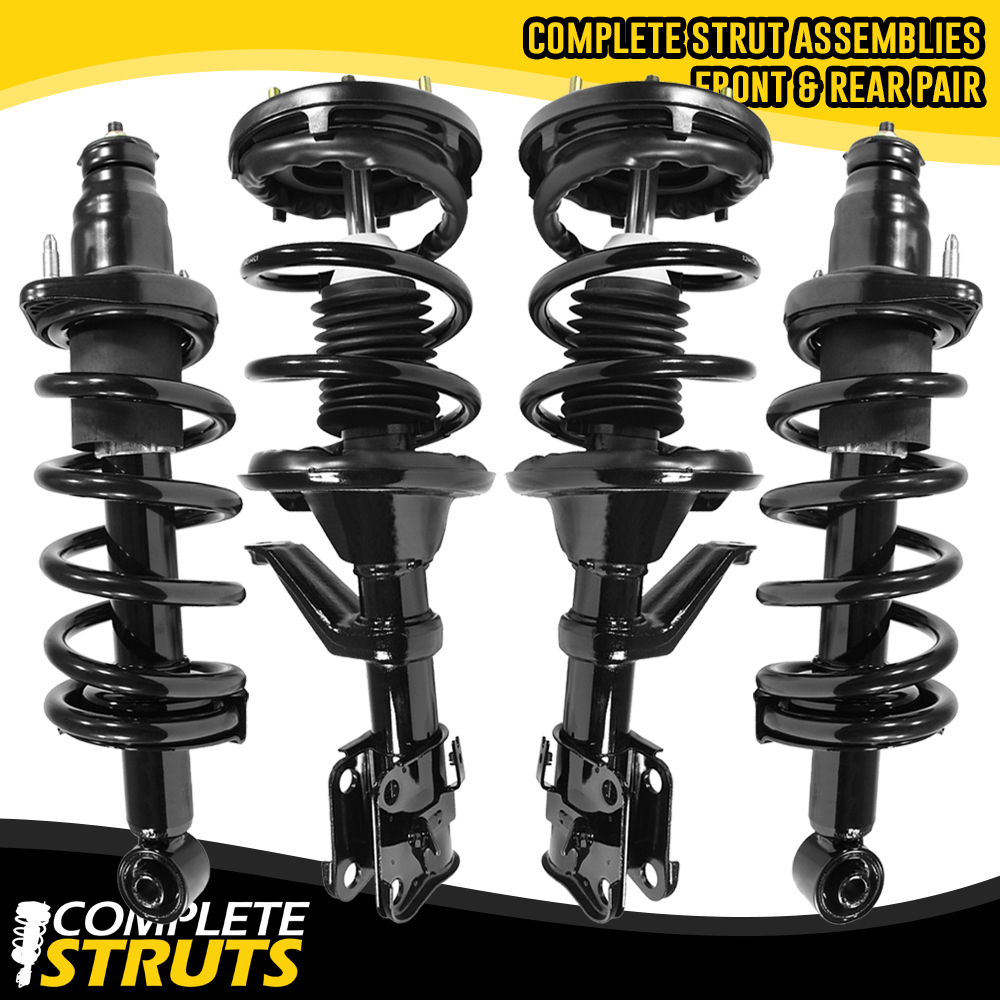 Front & Rear Complete Struts & Coil Spring Assemblies for 2002-2006 Honda CR-V