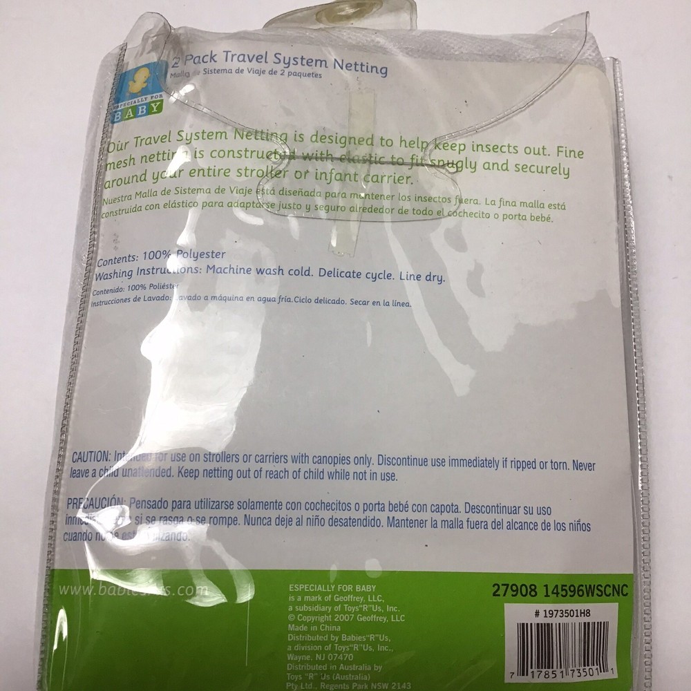 Especially For Baby 2 Pack Travel System Netting -Stroller net & Carrier net