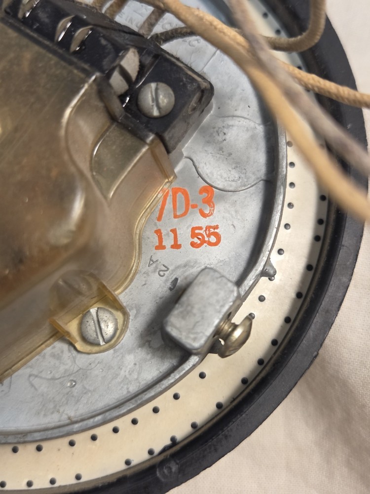 Western Electric 7D-3 Dial Dated 9/59