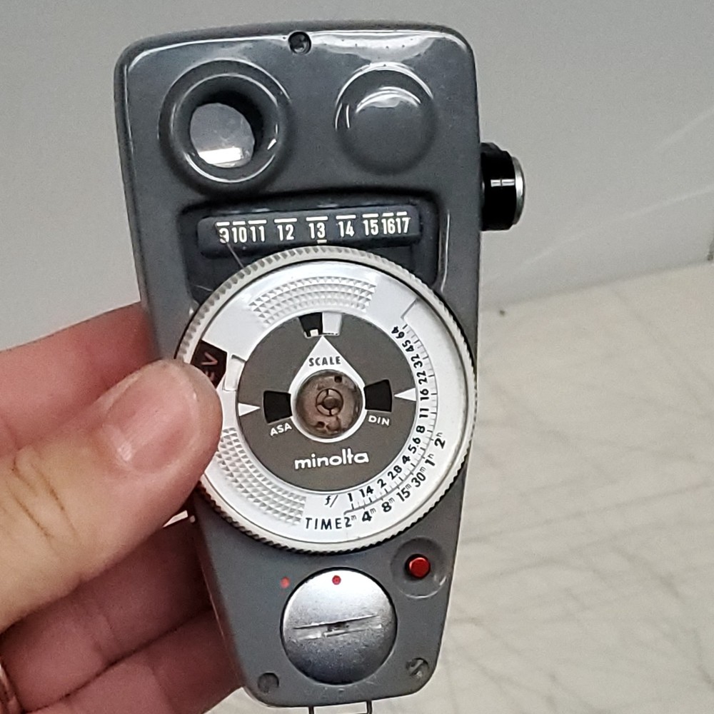 MINOLTA VIEW METER 9 ANALOG LIGHT METER JAPAN