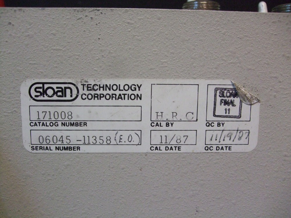 Sloan 171008 Auto 1 Motorized Stage Directional Control