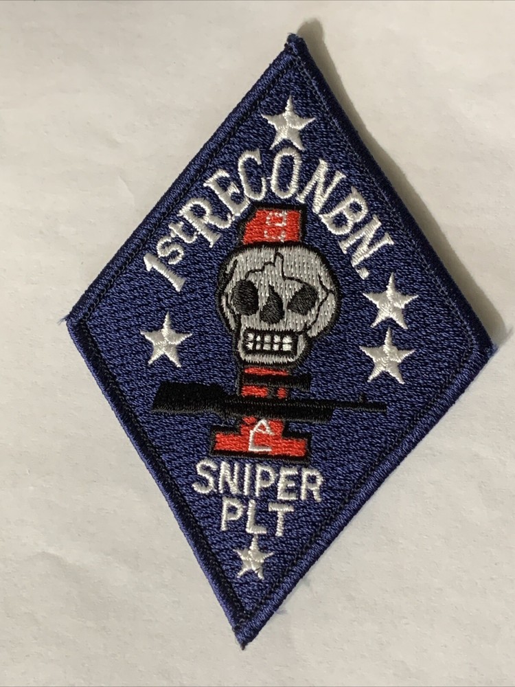 1st Recon Bn Sniper Patch-4.5”