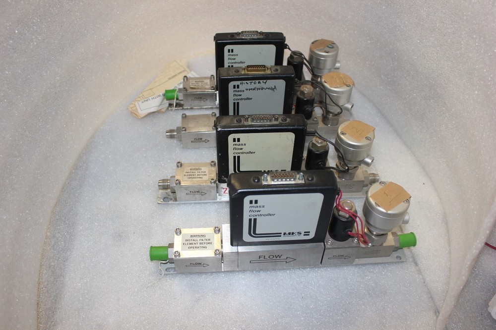 one (1) mass flow controller from  MKS instruments, ....C-11