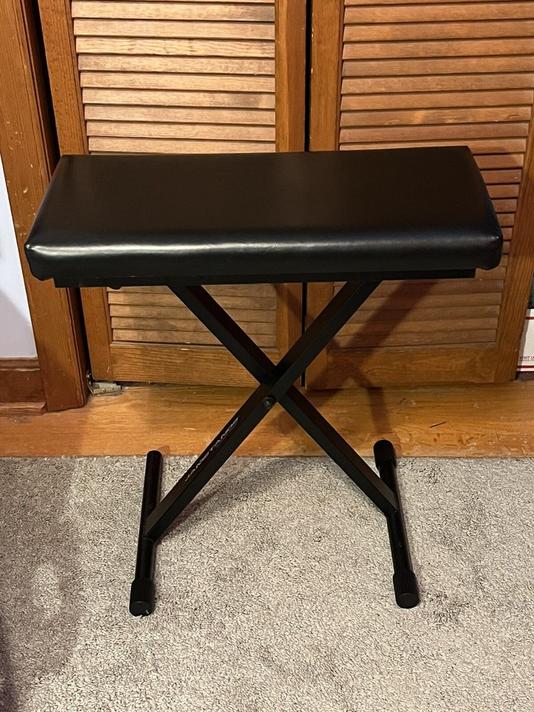 Ultimate Support JamStands JS-LB100 Large Keyboared Bench, 3" Padded Seat