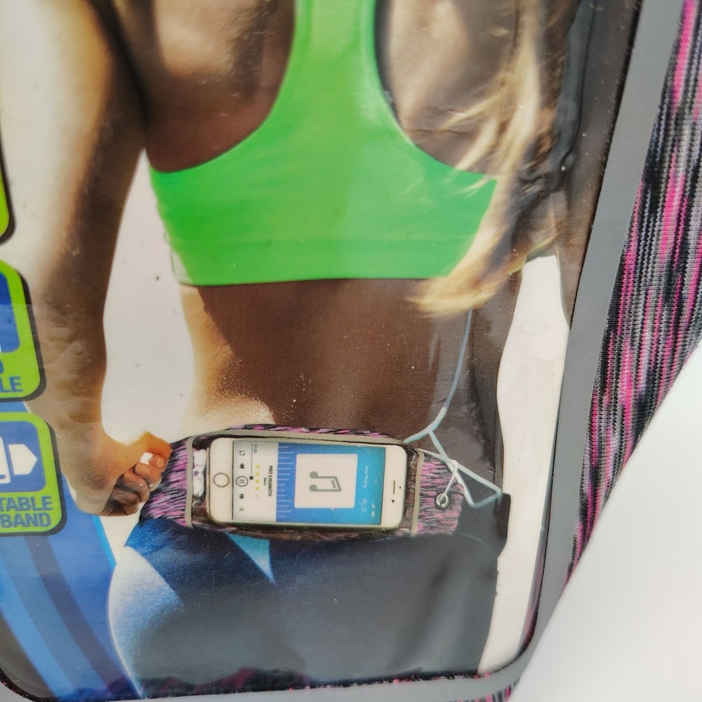 Active Waistband Phone Keys Holder Workout Exercise Adjustable Pro Strength