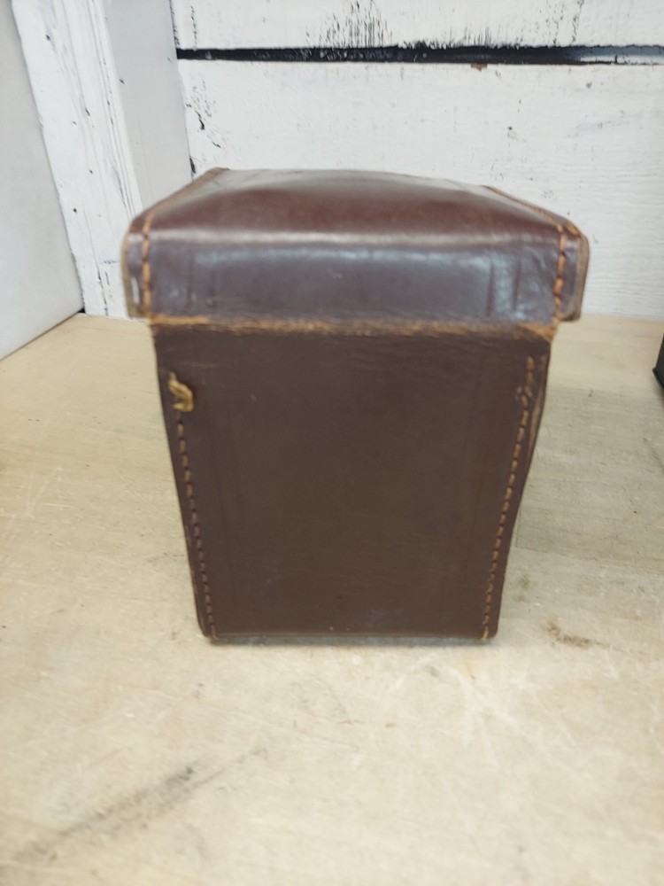 Vintage Bilora Box Camera With Leather Case