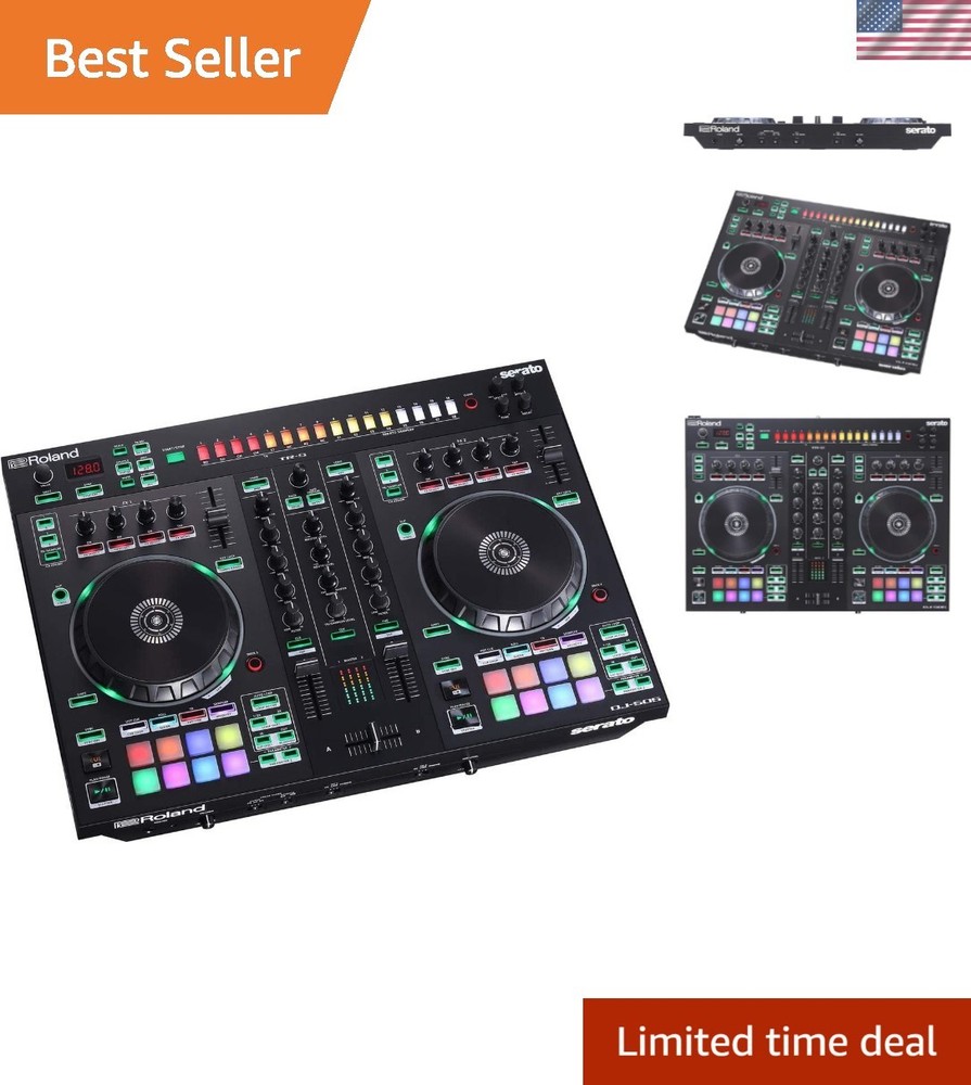 Serato DJ Controller: Two Channels, Four Decks, Endless Creative Possibilities